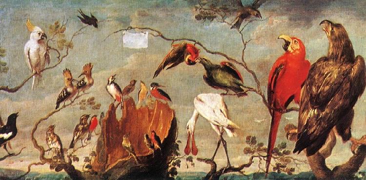Frans Snyders Concert of Birds oil painting image